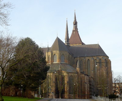 Foto der Rostocker Marienkirche 