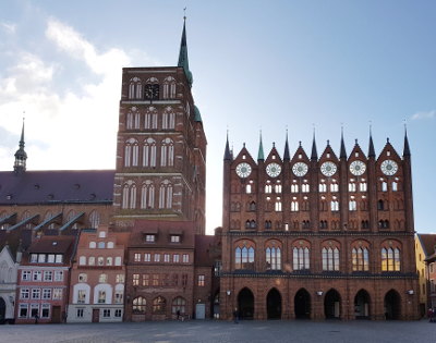 Foto vom Stralsunder Rathaus